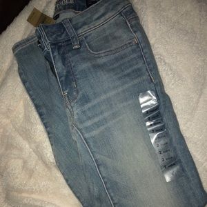 American Eagle Light Wash Jean Jeggings